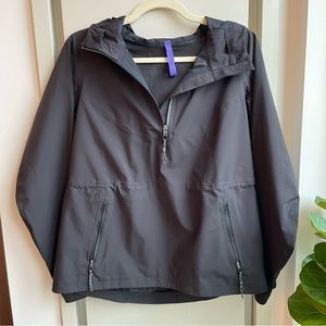 Lululemon Waterproof Hiking Half-Zip Pullover, Black, Size 6